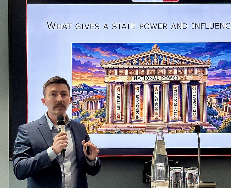 Speaker: Collin Meisel, Director of Analysis at the Frederick S. Pardee Center for International Futures at the University of Denver