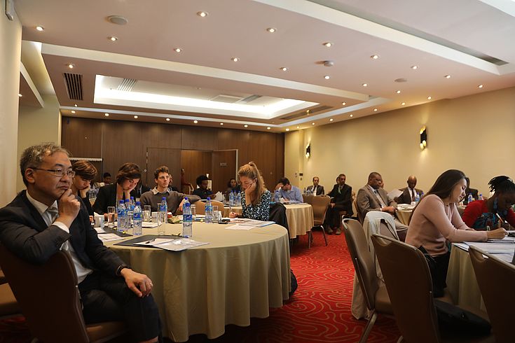 The audience during the event in Addis Ababa