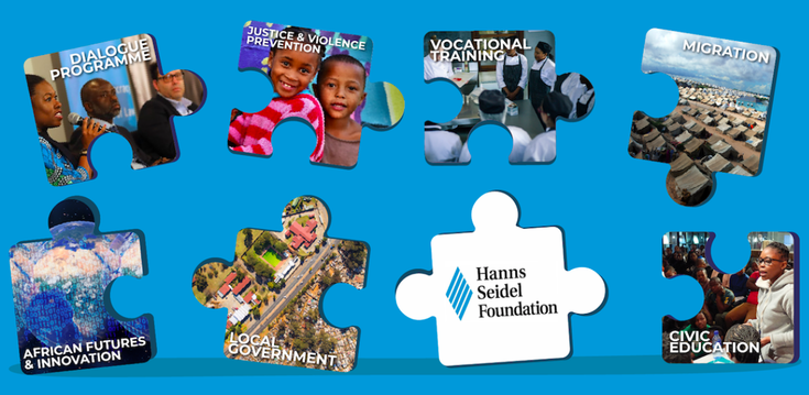 Puzzle Picture:Our partners in South Africa work in crucial areas of societal development