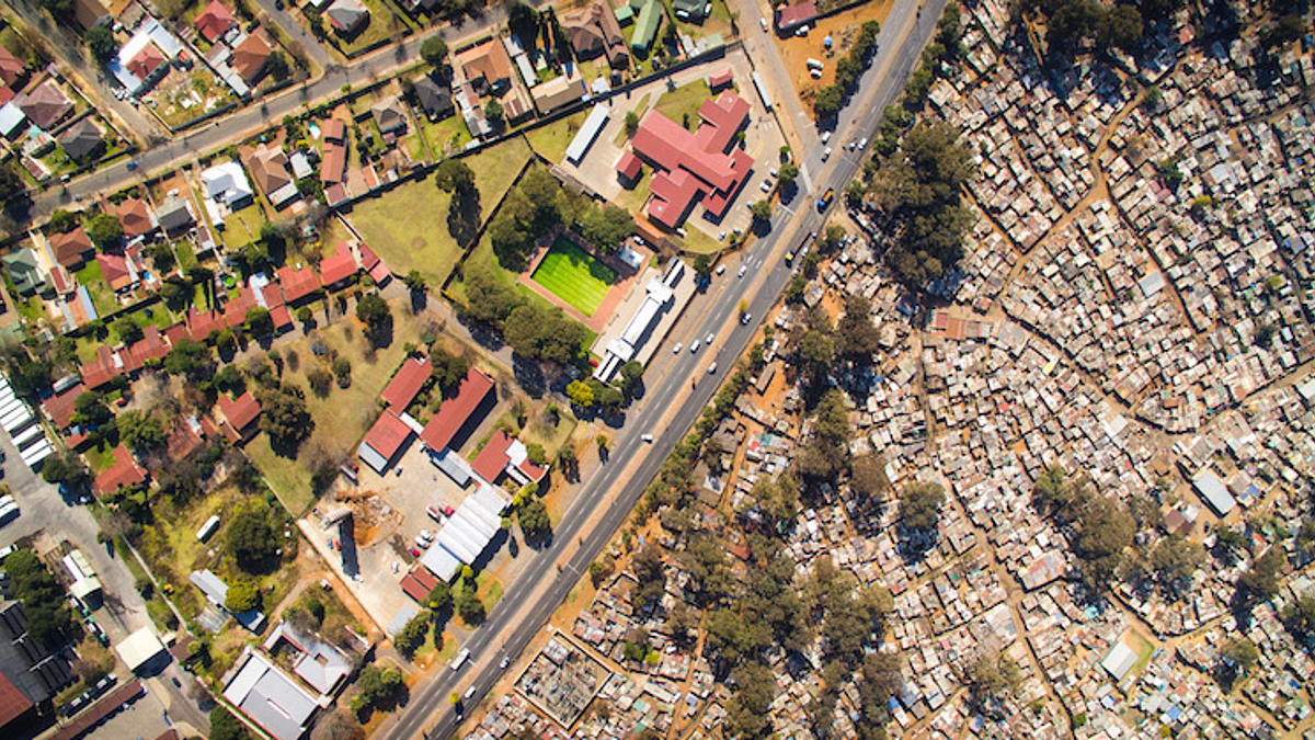 Unequal spaces - inequality in South Africa