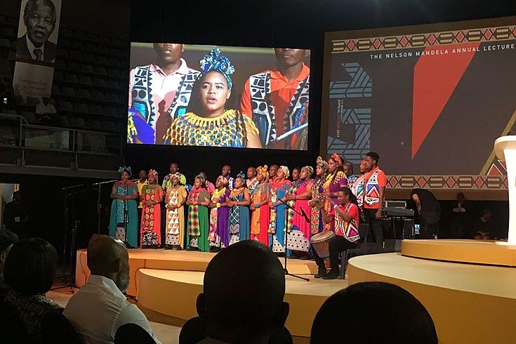 The legendary Soweto Gospel Choir, and Samthing Soweto 