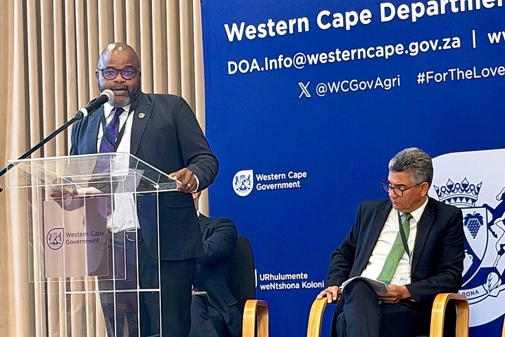 Speaker: Dr. Mogale Sebpetsa, Head of Department: Agriculture at Western Cape Government