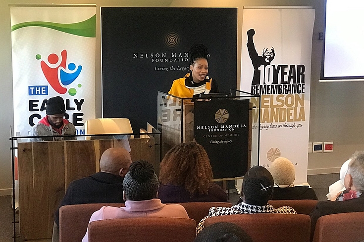 Speaker:Samantha Mashapa, Dialogue & Advocacy Program Coordinator at the Nelson Mandela Foundation, is passionate about the project - together with her whole team