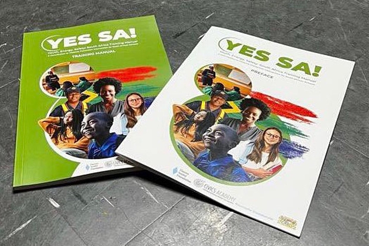 Books: Manuals developed for the South African training courses