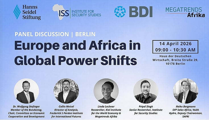 Sharepic: Invitation for the topical panel discussion in Berlin