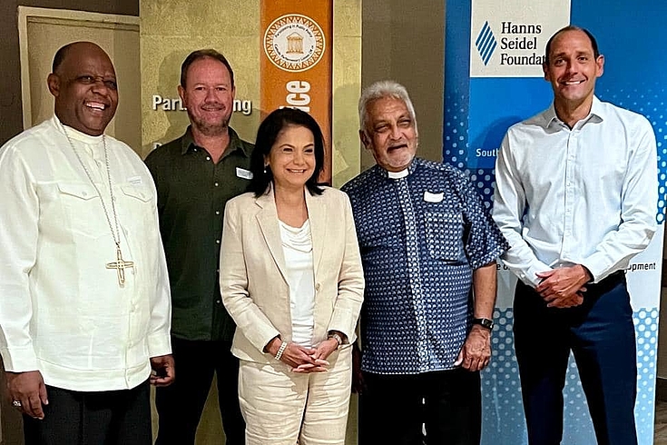 Group: NDPP Shamila Batohi, Bishop Victor Phalana and CPLO Director Peter-John Pearson made important contributions at the event cohosted with the CPLO
