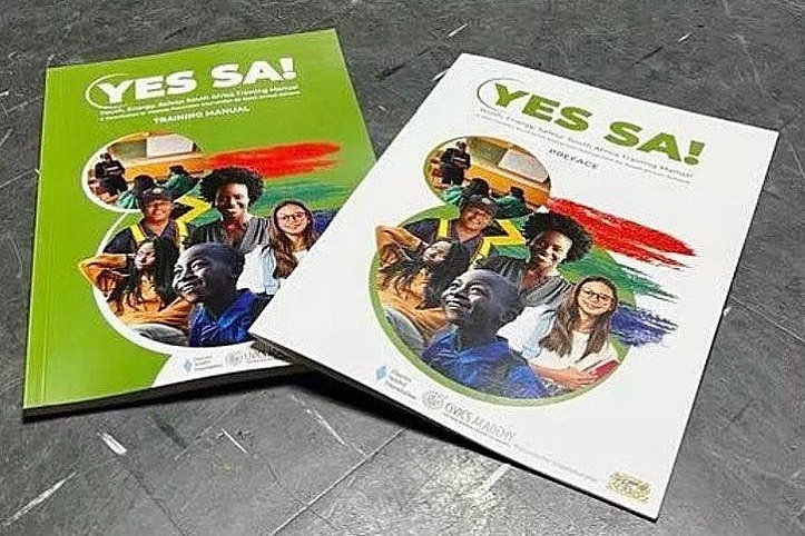 BooksL The training manual covers the tailored course