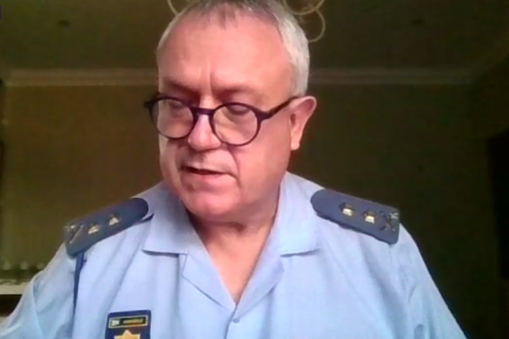Screen Shot: Major General Annandale, South African Police Service 