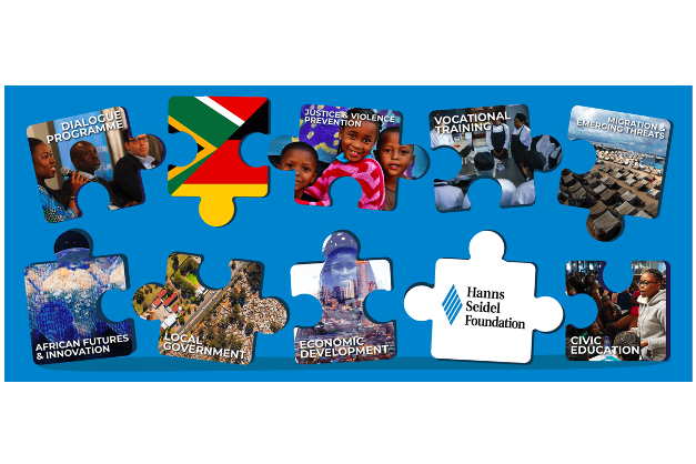 Puzzle: Focus areas of Hanns Seidel Foundation projects in South Africa