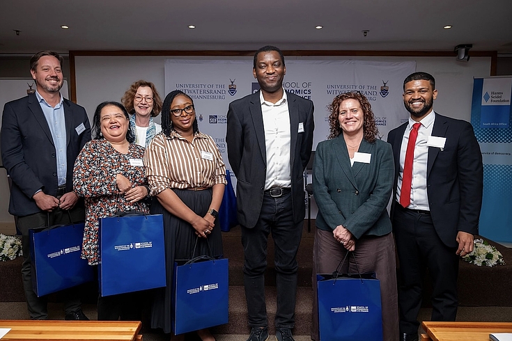 Grouyp of people: Speakers at the Panel Discussion