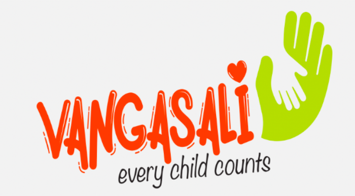 Logo: Vangasali - "No one left behind" - is a crucial collaboration project for young children in South Africa, and for the future of the country