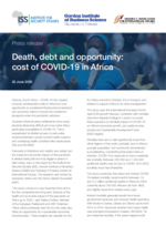 Death, debt and opportunity: cost of COVID-19 in Africa